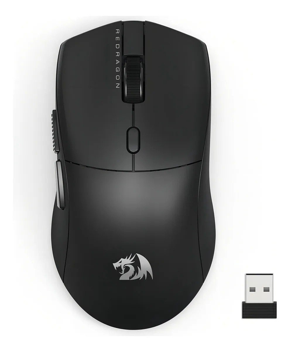 Mouse Gamer Redragon King Pro 1K Preto - M916-PRO-1K 🖱️🎮