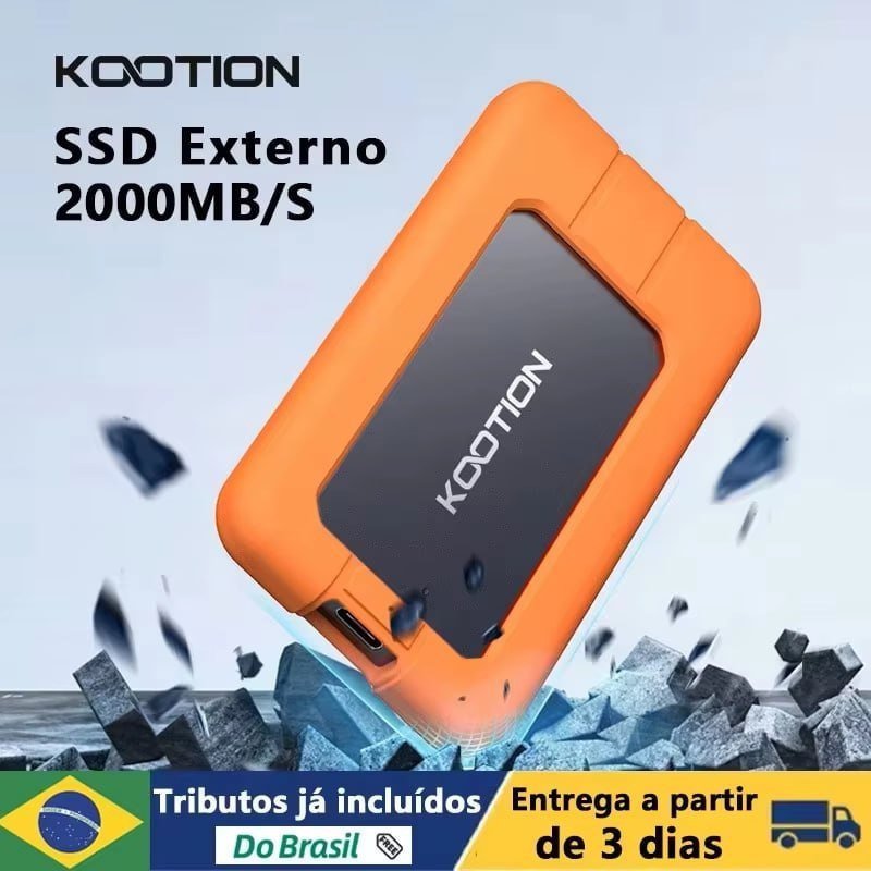 SSD externo portátil KOOTION X1Max 🛒💾