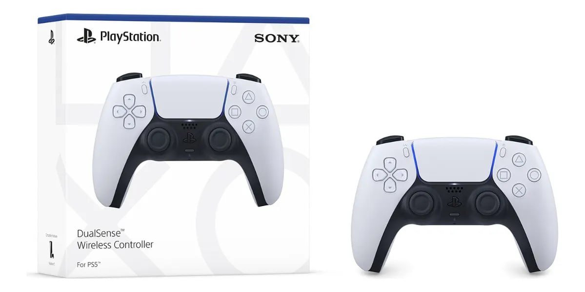 Controle Playstation 5 Sem Fio Dualsense Branco 🕹️🎮