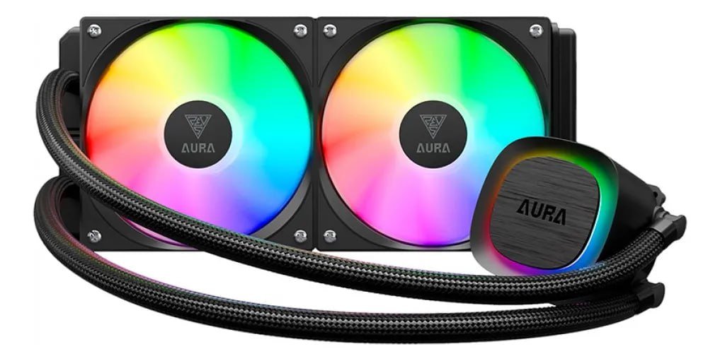 Water Cooler Gamdias Aura Gl 240 V2 240mm Argb Black 💻❄️