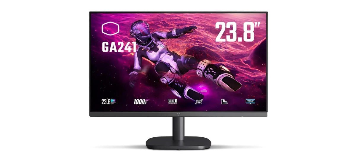 Monitor Gamer Cooler Master 23,8", FHD, 100Hz, 1ms 🖥️🎮