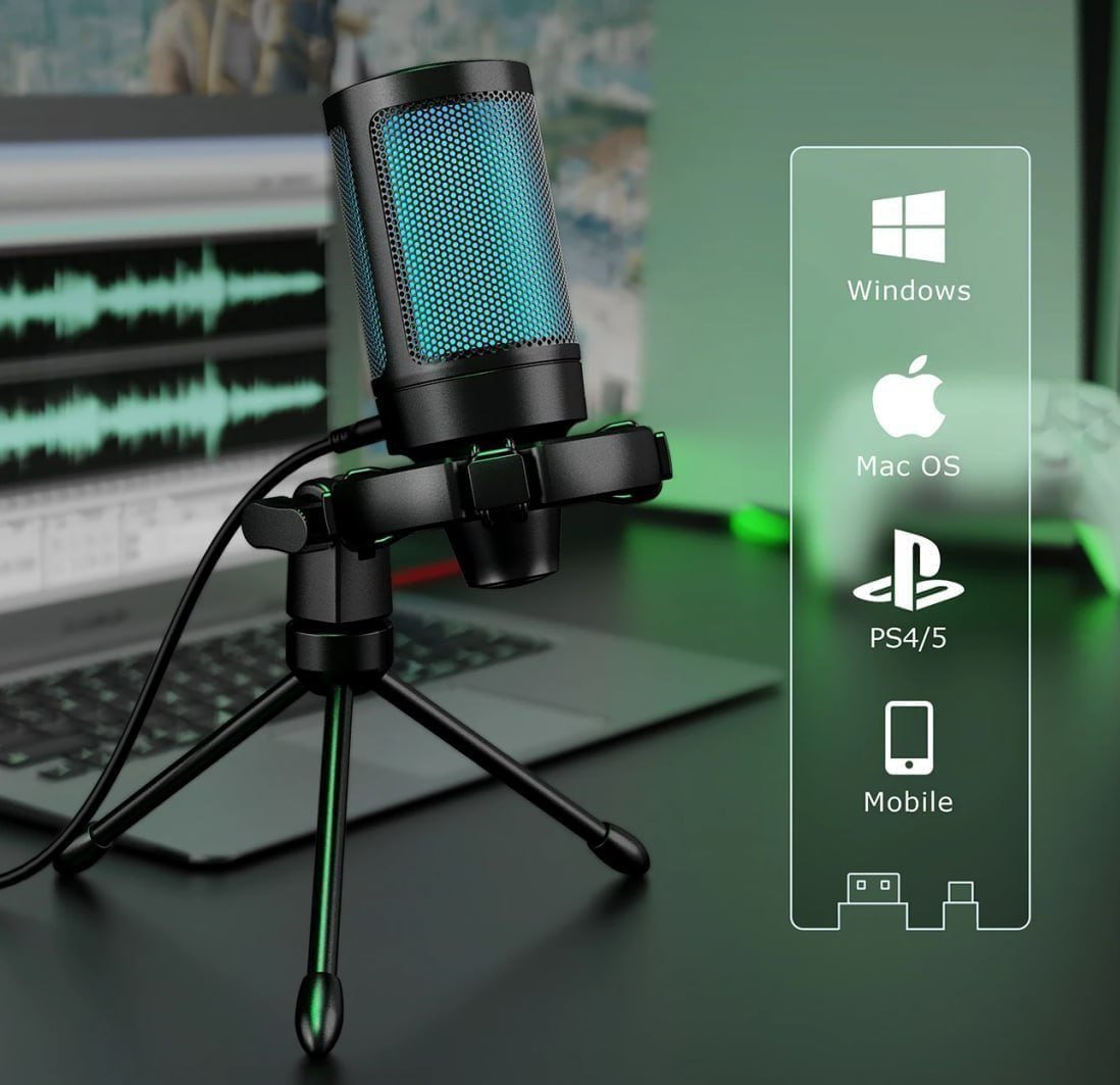 Microfone Fifine Ampligame A2 🇧🇷🎙️