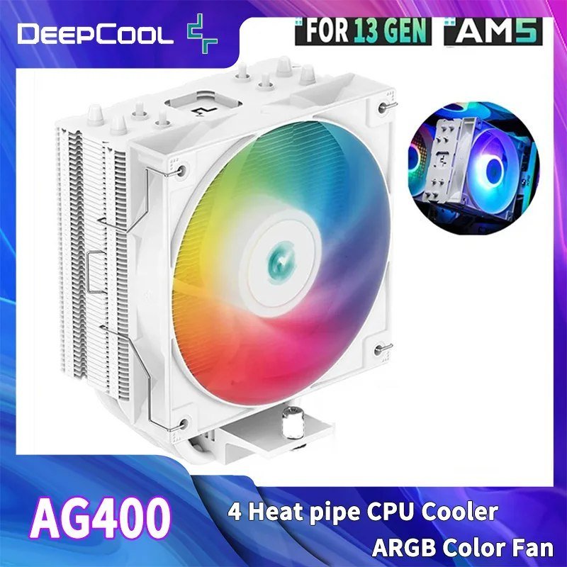 Air Cooler DeepCool AG400 ARGB 🧊❄️