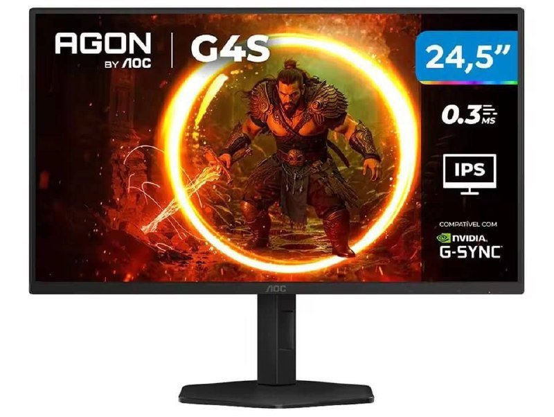 Monitor AOC Gaming 25G4S/P 24,5" Full HD 310Hz 0,3Ms 🖥️🎮