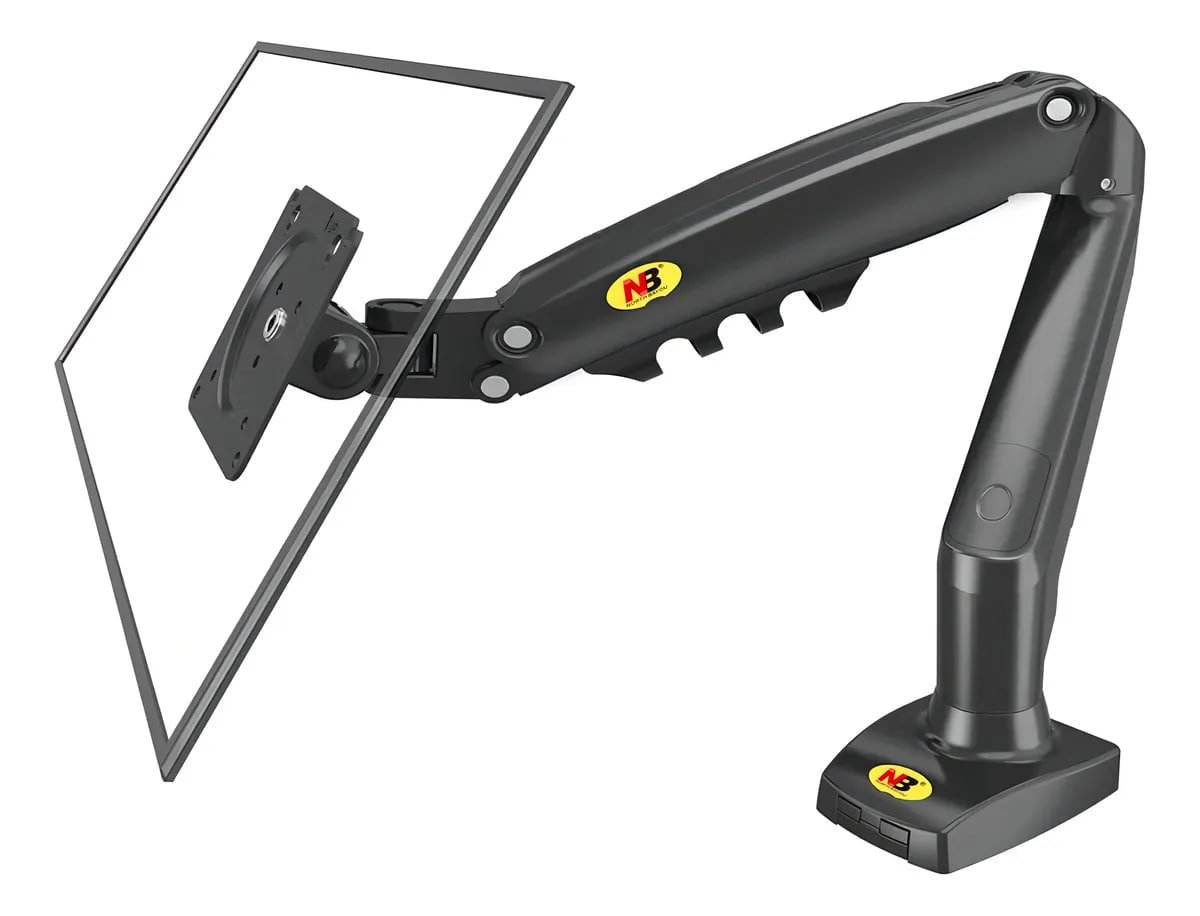 Suporte North Bayou Nb F80 de Mesa Para Tv Monitor de 17" Até 30" Preto 🖥️🛠️