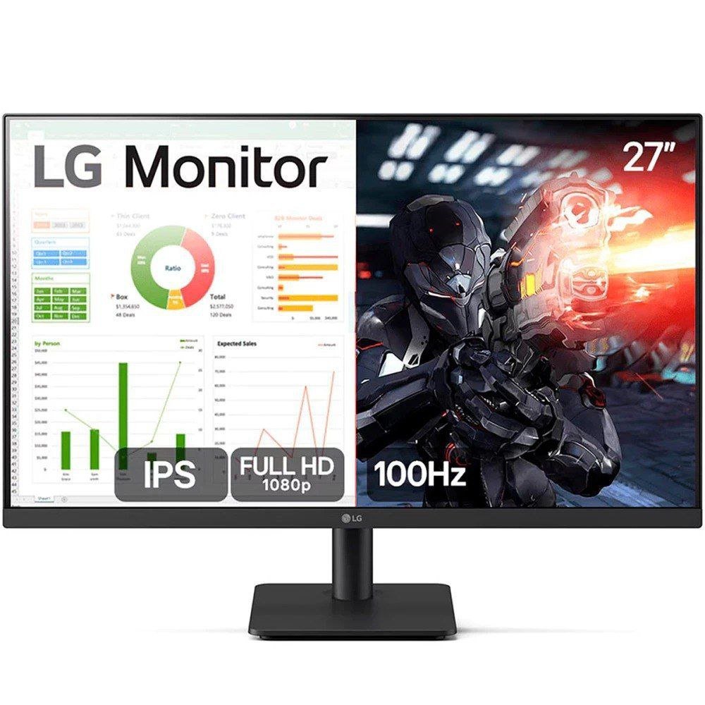 Monitor Gamer LG 27 Full HD 100Hz 5ms HDMI IPS 🖥️🎮