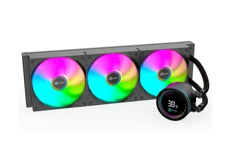 Water Cooler Gamer Kalkan Alpha 360 ARGB com display Preto KLK00048 💻❄️