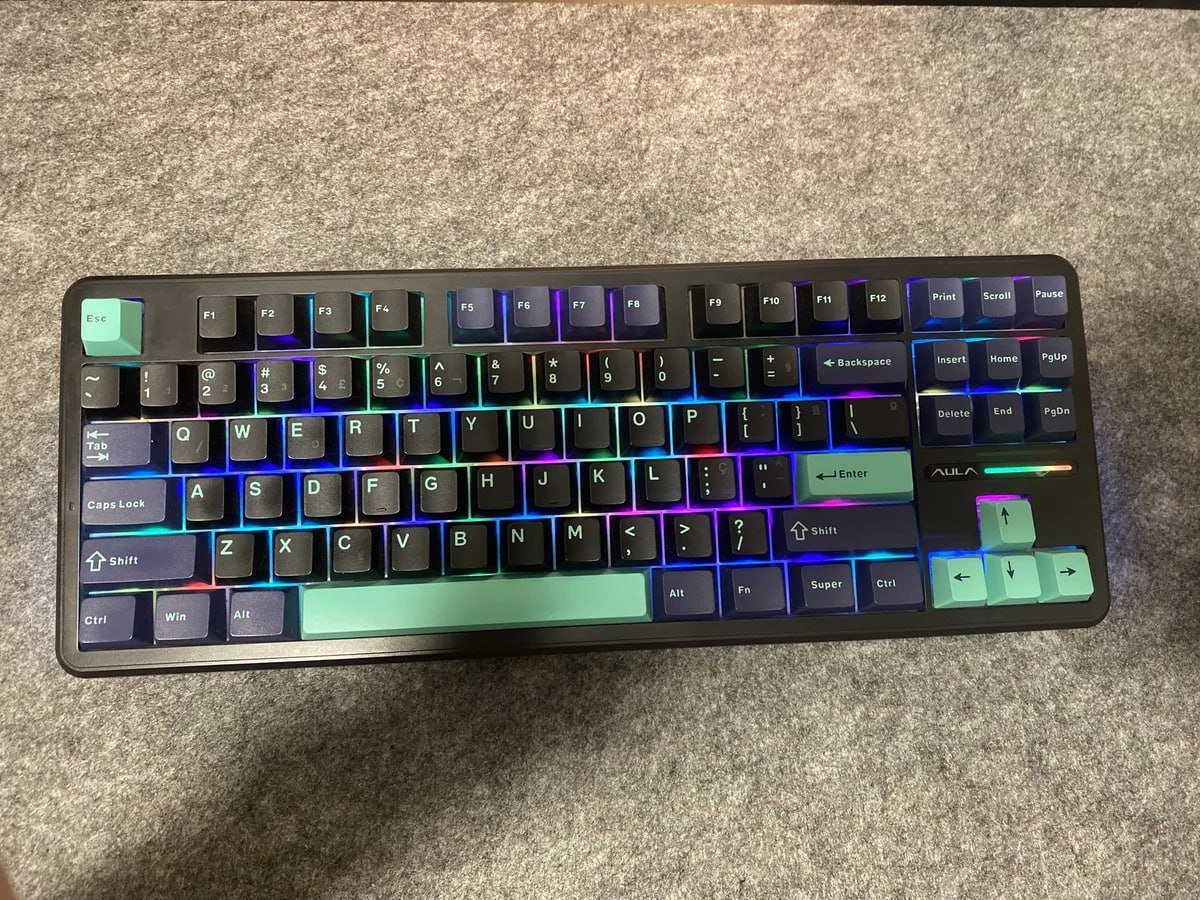 Teclado Mecânico Epomaker 3in1 Aula F87 Gamer RGB Hot Swap 🎮⌨️
