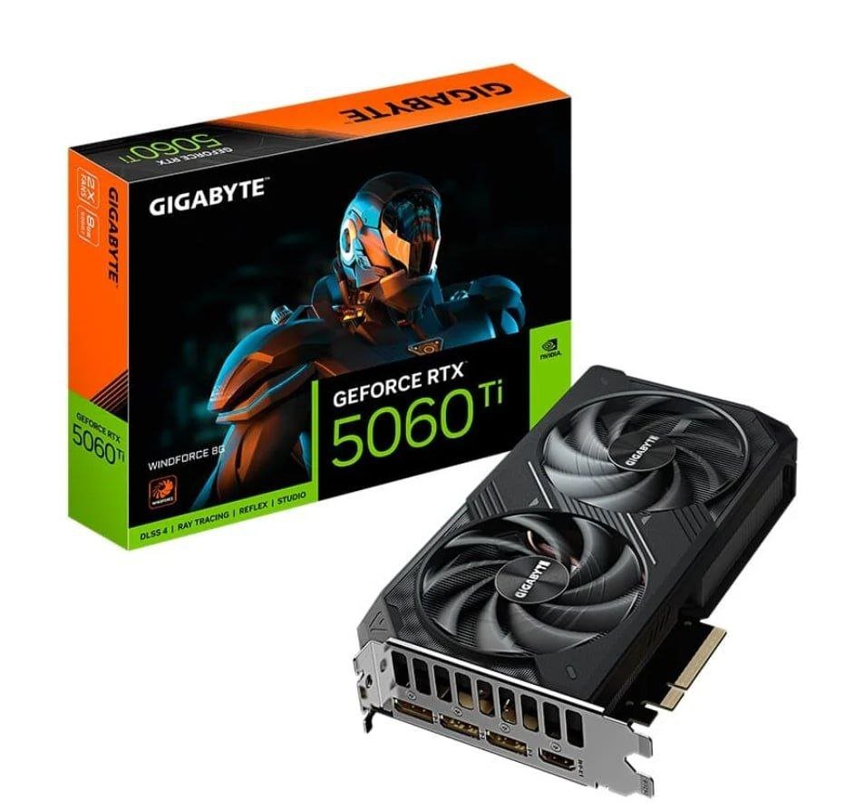 RTX 5060 Ti 8GB GIGABYTE WINDFORCE 🖥️🎮