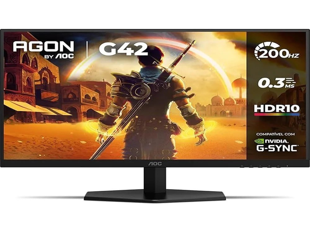 Monitor Gamer AOC AGON G42 27" 200Hz 0,3ms IPS HDR10🔥🔥