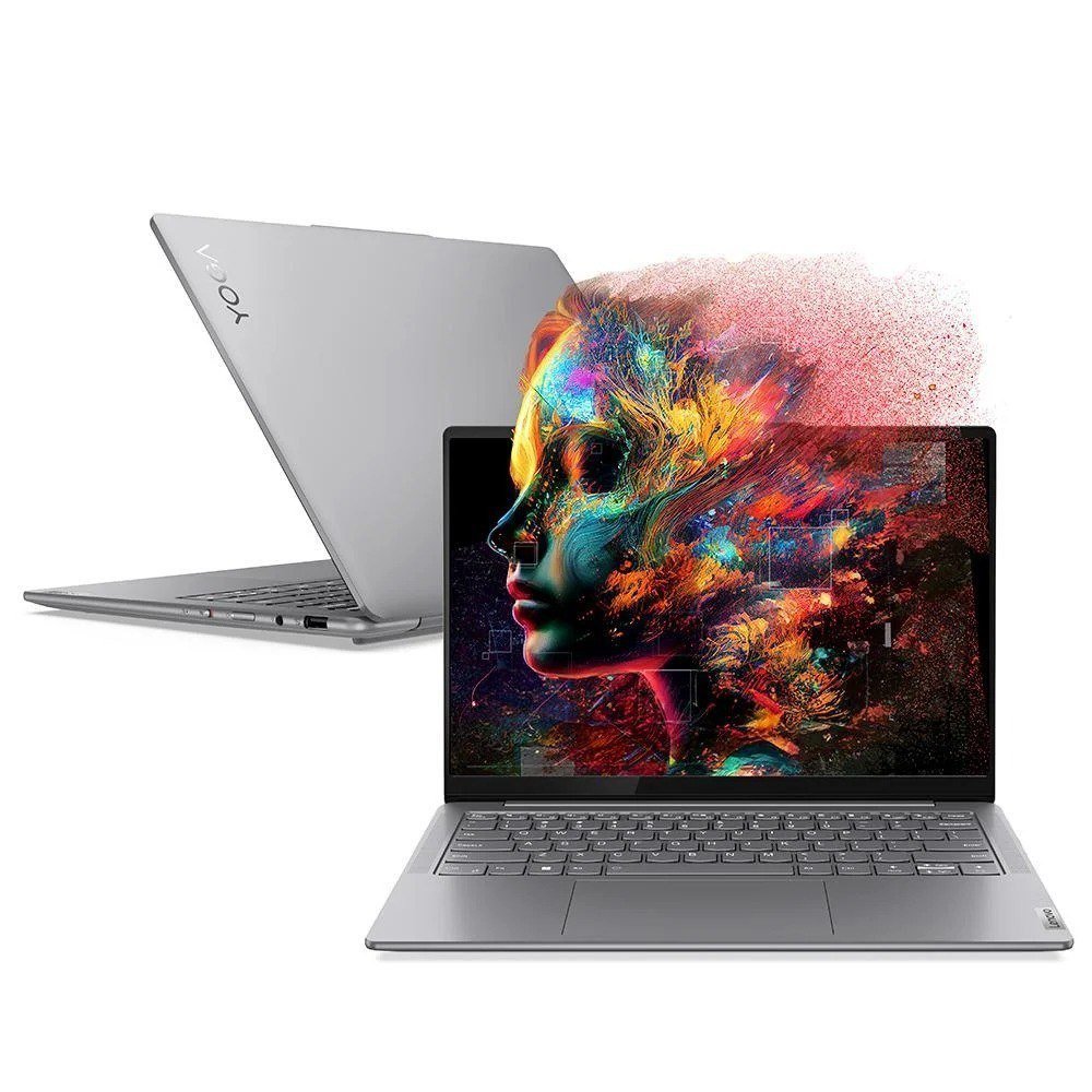 Notebook Lenovo Yoga Slim 7i Core Ultra 5, 16GB, 512GB SSD, Tela de 14” OLED, WINDOWS 11 🛒💻