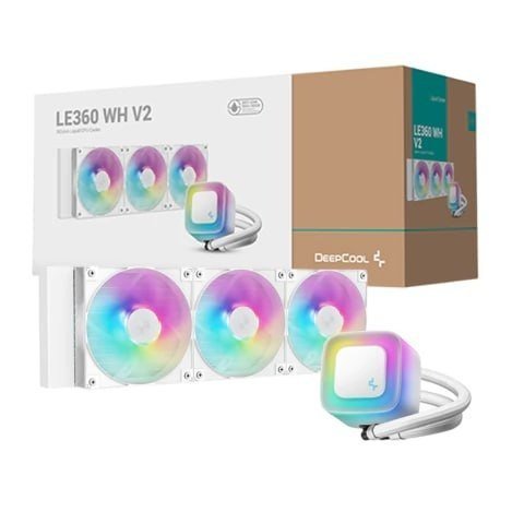 Watercooler Deepcool Le360 V2 Argb 360mm Branco 💻❄️