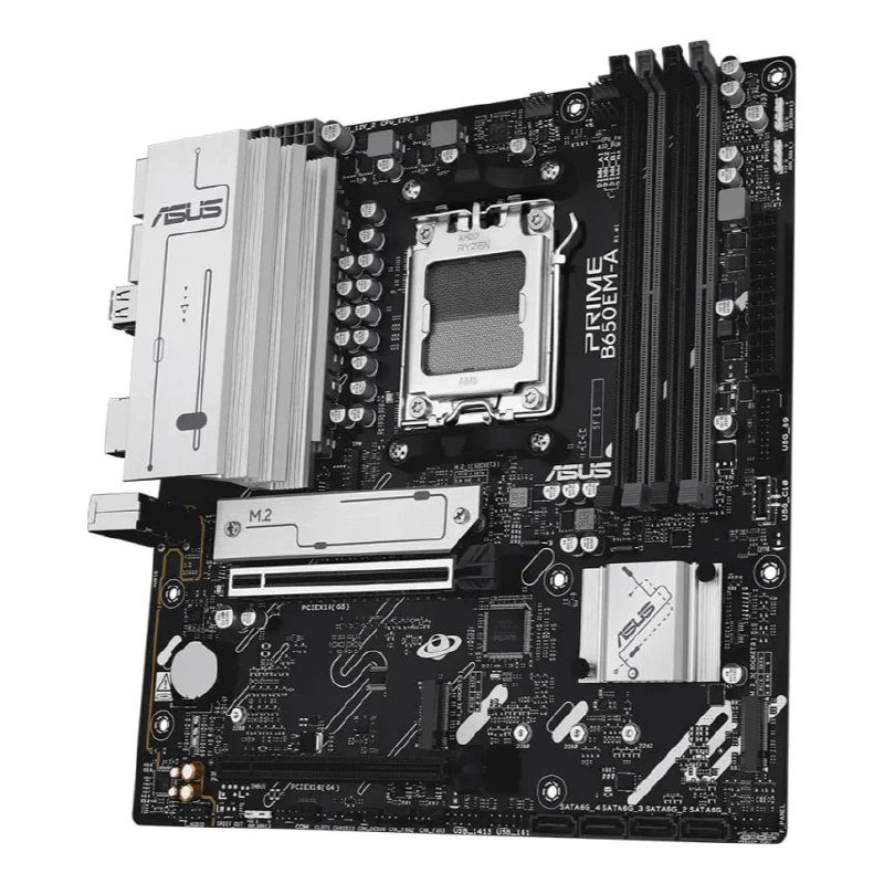 Placa Mãe Asus Prime B650em-a, Chipset B650, Amd Am5, Matx 🖥️