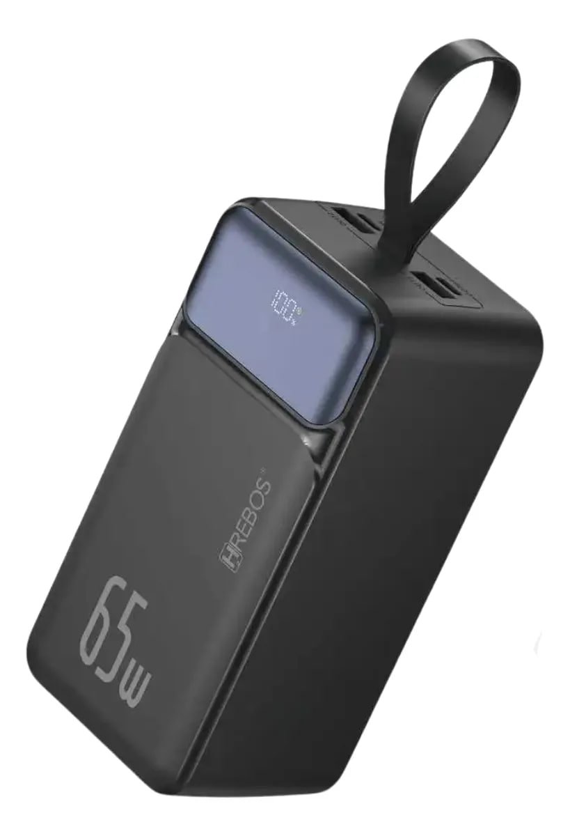 Power Bank 65w 50000mah Usb-c Para Notebook Celular Tablet