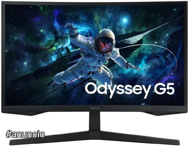 Monitor Gamer Curvo Samsung Odyssey G5 VA (27 POLEGADAS) 🖥️🎮