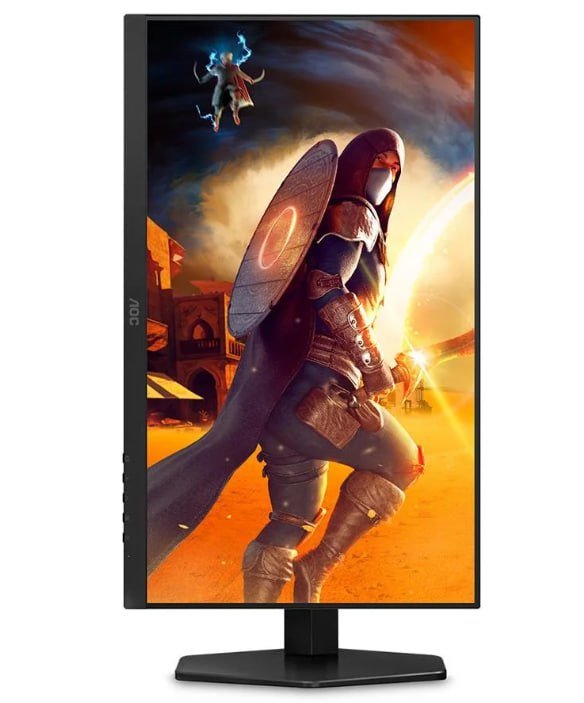 Monitor Gamer AOC 24", Full HD, 180Hz, 0.5ms, IPS, DisplayPort e HDMI, Altura Ajustável, Preto - 24G4/P 🛒💻