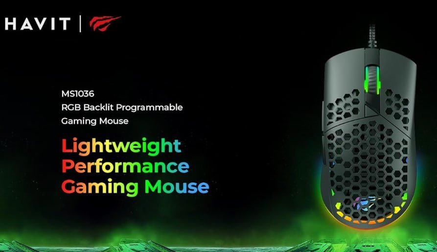 Havit Mouse Gamer MS1036 Iluminação RGB, Programação de Macros, 7 Botões 🖱️🎮