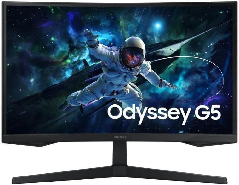 Monitor Gamer Curvo Samsung Odyssey G5 27" VA QHD 165Hz 1ms 🔥🖥️🎮