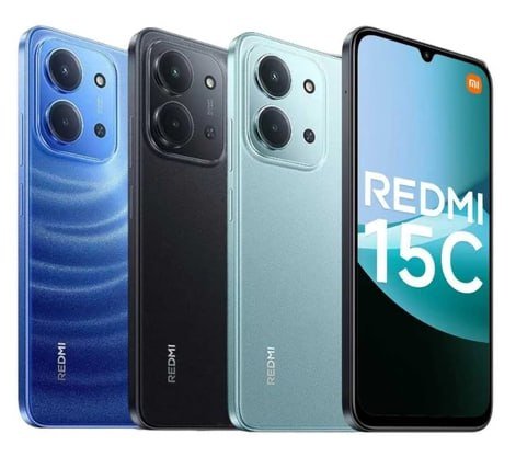 Celular Xiaomi Redmi 15C 4G Tela LCD 6.9" Câmera 50MP Versão Global 🛒📱