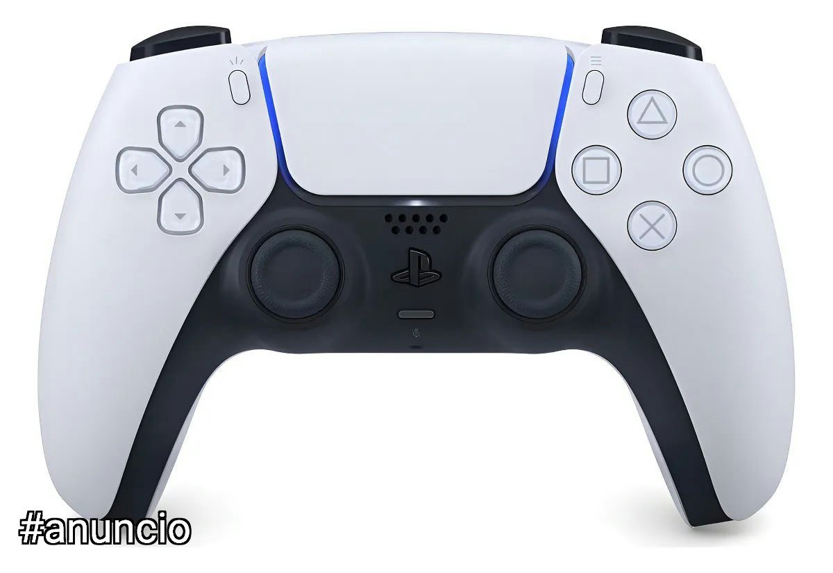 Controle Joystick Sem Fio Sony Playstation Dualsense Branco 🎮