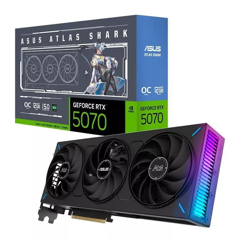 RTX 5070 12GB ASUS ATS RGB OC 🛒🎮