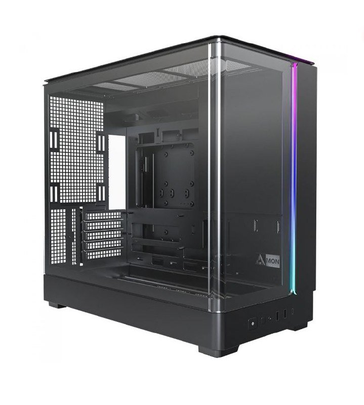 Gabinete Gamer Montech King 15, Vidro Temperado, Mini Tower, mATX, Preto 🖥️🎮