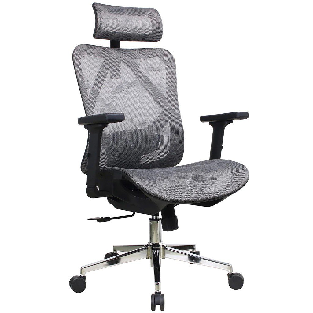 Cadeira de Escritório Dr. Office Ergo, Mesh, Altura Ajustável