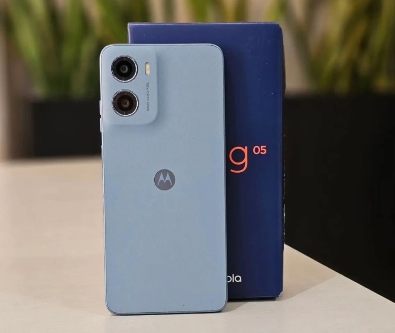 Smartphone Motorola Moto g05 - 128GB 12GB (4GB RAM + 8GB Ram Boost) e Câmera 50MP com AI Bateria de 5200 mAh Tela 6.7" com Superbrilho - Cinza 🛒📱