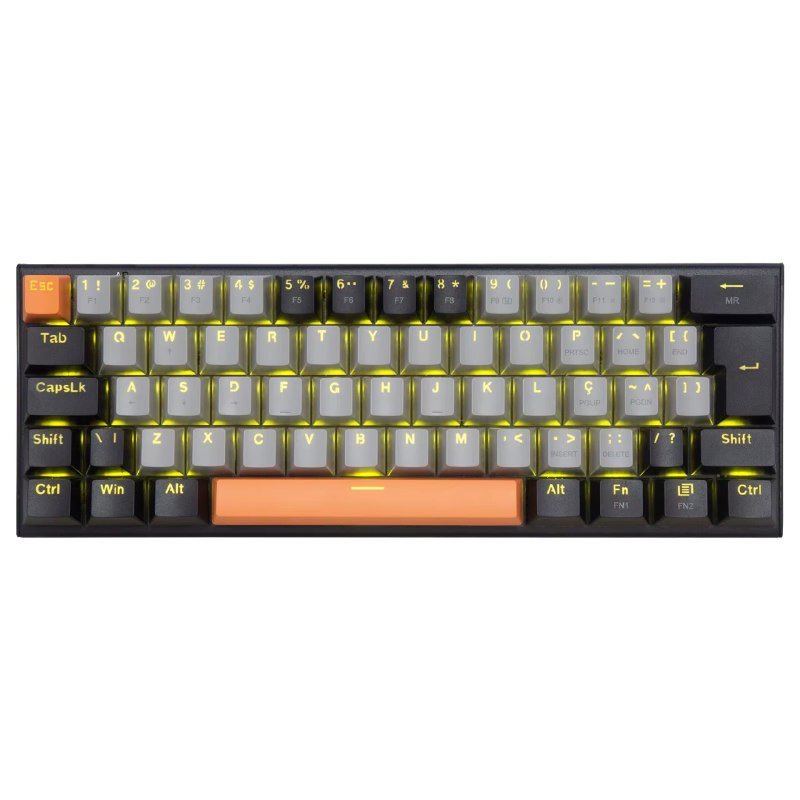 Teclado Mecânico E-YOOSO Z11 ABNT2 Compacto 60% 🛒⌨️