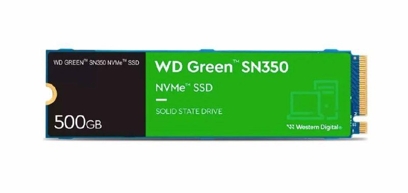 SSD Sandisk PC SN350, 500GB, PCIe, NVMe, Leitura: 2400MB/s 🛒💻