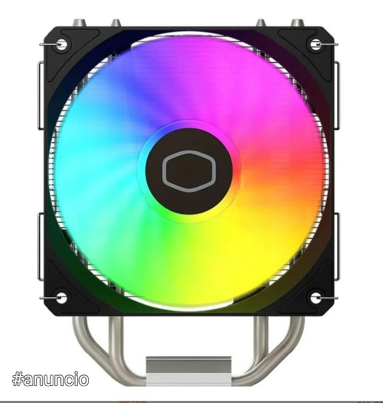 Air Cooler Cooler Master Hyper 212 Spectrum V3, RGB, Intel e AMD, 120mm, Preto - RR-S4NA-17PA-R1 🖥️❄️