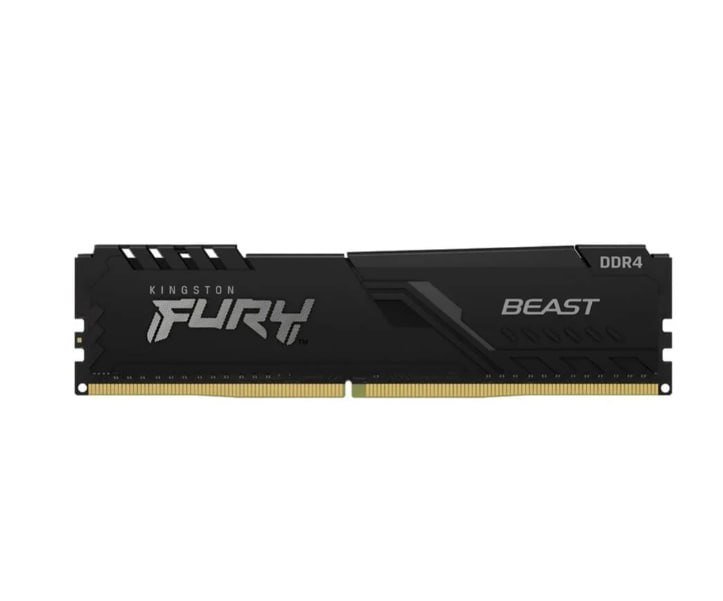 Memória RAM Kingston Fury Beast, 8GB, 3200MHz, DDR4, CL16, Preto 🖥️⚡