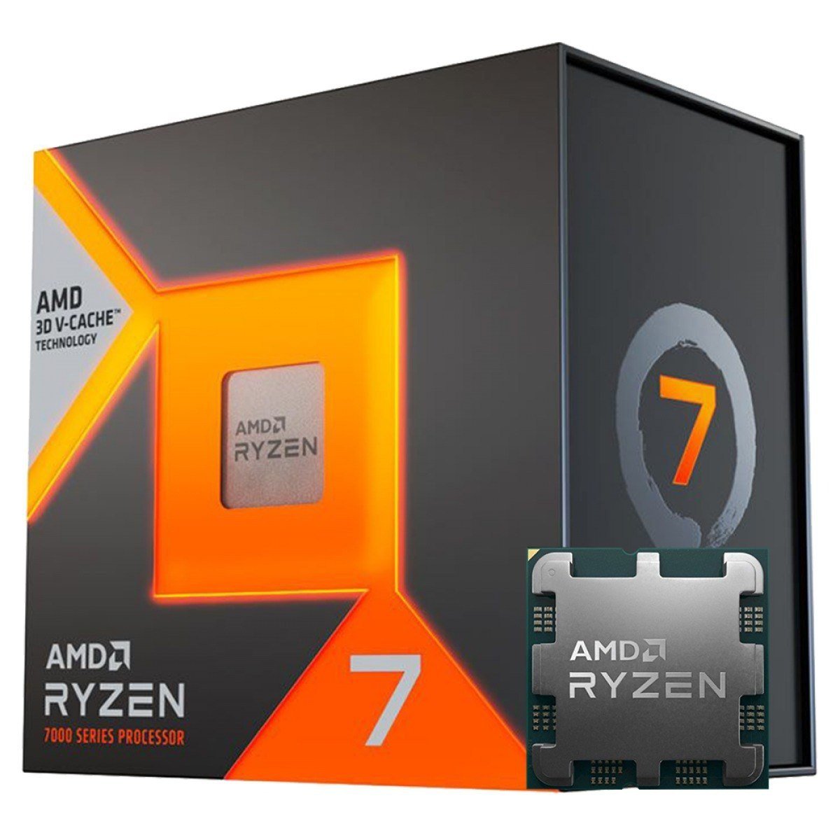 Processador AMD Ryzen 7 7800X3D, 4.2GHz (5.0GHz Turbo), 8-Cores 16-Threads, AM5, Sem Cooler 🖥️⚙️