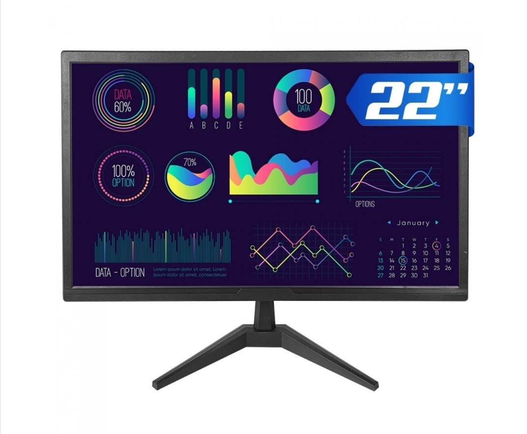Monitor Dr. Office, 22 Pol, WSXGA+, 75Hz, HDMI/VGA, MDR-0506-22 ✨🖥️