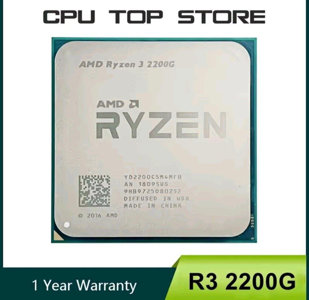 Ryzen 3 2200G com vídeo integrado 🖥️💻