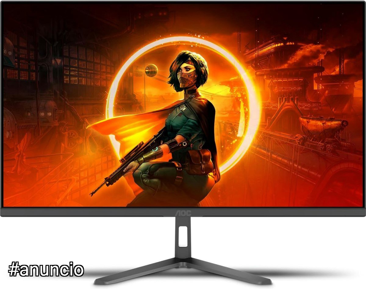 AOC, Monitor Gamer 24” 180Hz, 24G30E, 1ms, HDR, IPS 🖥️🎮