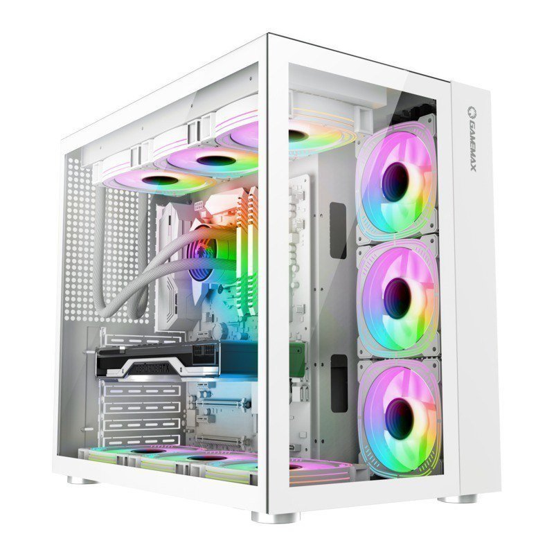 Gabinete Gamemax Lucent White ATX 🖥️
