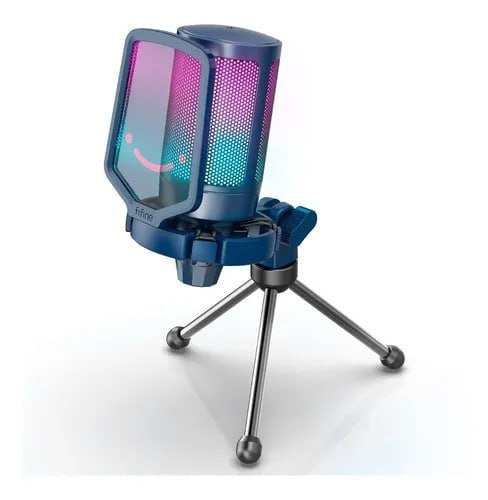 Microfone Fifine AmpliGame A6VB Com Luz RGB Com Pop Filter 🇧🇷 ENVIO DO BRASIL 🎤🎮