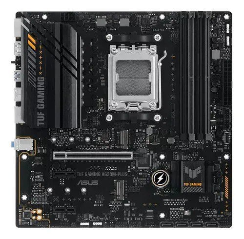 Placa Mãe Asus Tuf Gaming A620m-plus Amd Am5 Matx 4xddr5 Cor Preto 🖥️🔧