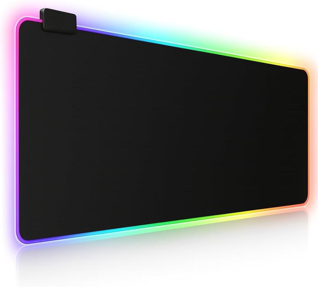 Mouse Pad Gamer RGB 80x30cm 🖱️🎮
