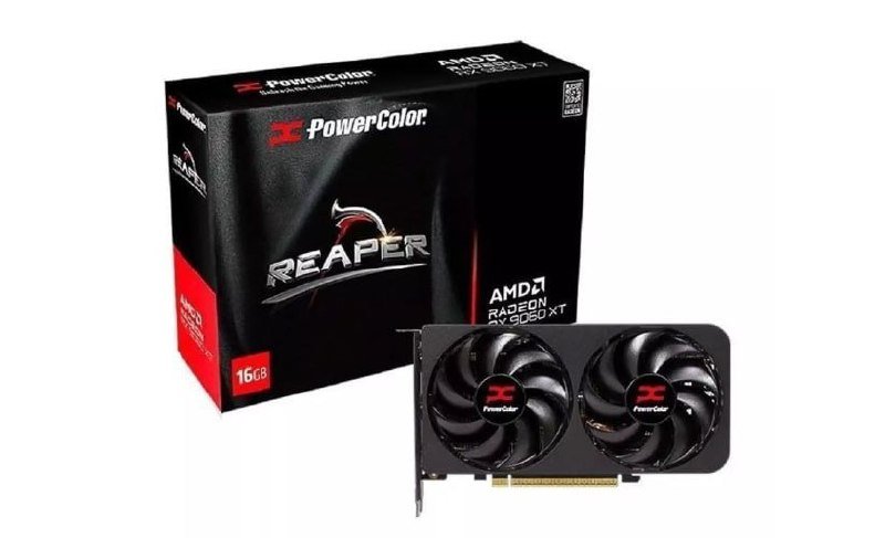 Placa de Vídeo Powercolor AMD Radeon RX 9060XT 16GB 🎮🛒