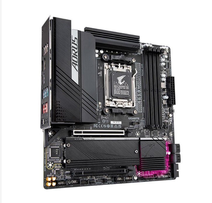 Placa Mãe Gigabyte B650M Aorus Elite, DDR5, Socket AM5, M-ATX, Chipset AMD B650 🛒💻