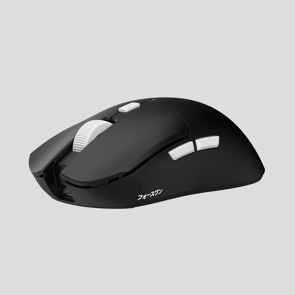 Mouse Force One Hoku Pro - Bl 26.000 Dpi Wireless Cor Preto SENSOR PAW 3395 🖱️