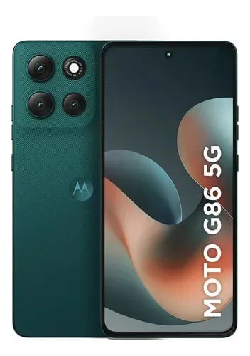 Smartphone Moto G86 5G 512GB Verde-Escuro Motorola 🛒📱