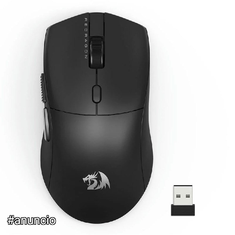 Mouse Gamer Sem Fio Redragon Neva Pro PAW3395 - 1000Hz 🖱️🎮