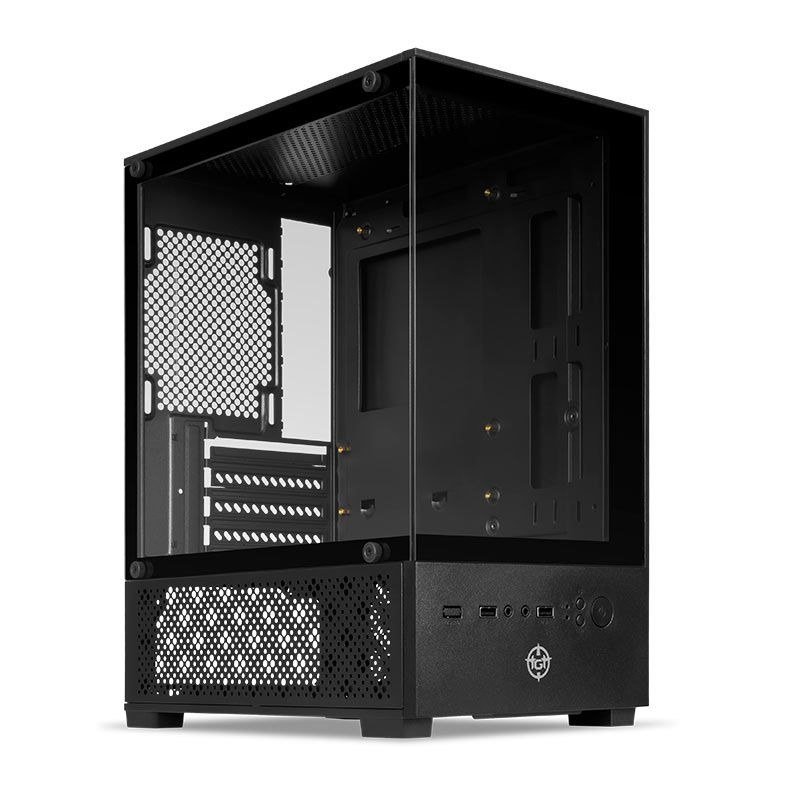 Gabinete Gamer TGT Legion, Mini-Tower, Lateral de Vidro, Preto 🖥️🛒