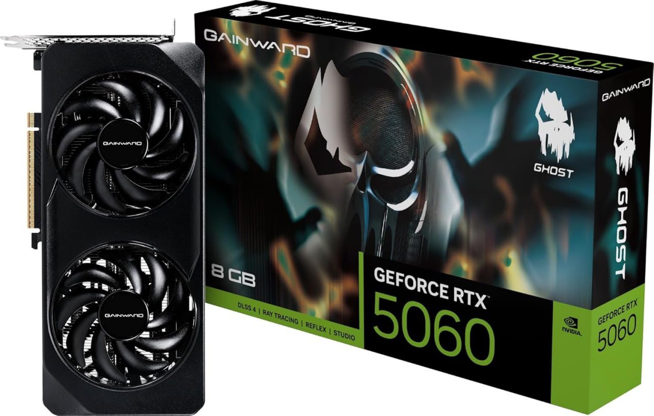 GAINWARD Placa gráfica RTX 5060 Ghost 8GB 🛒🎮