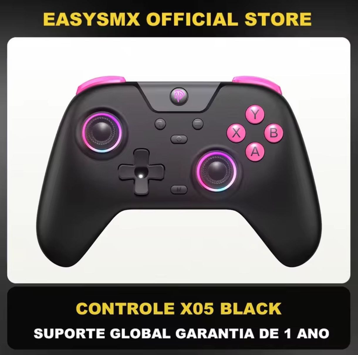 EasySMX X05 Controle Gamepad Sem Fio 🕹️🎮