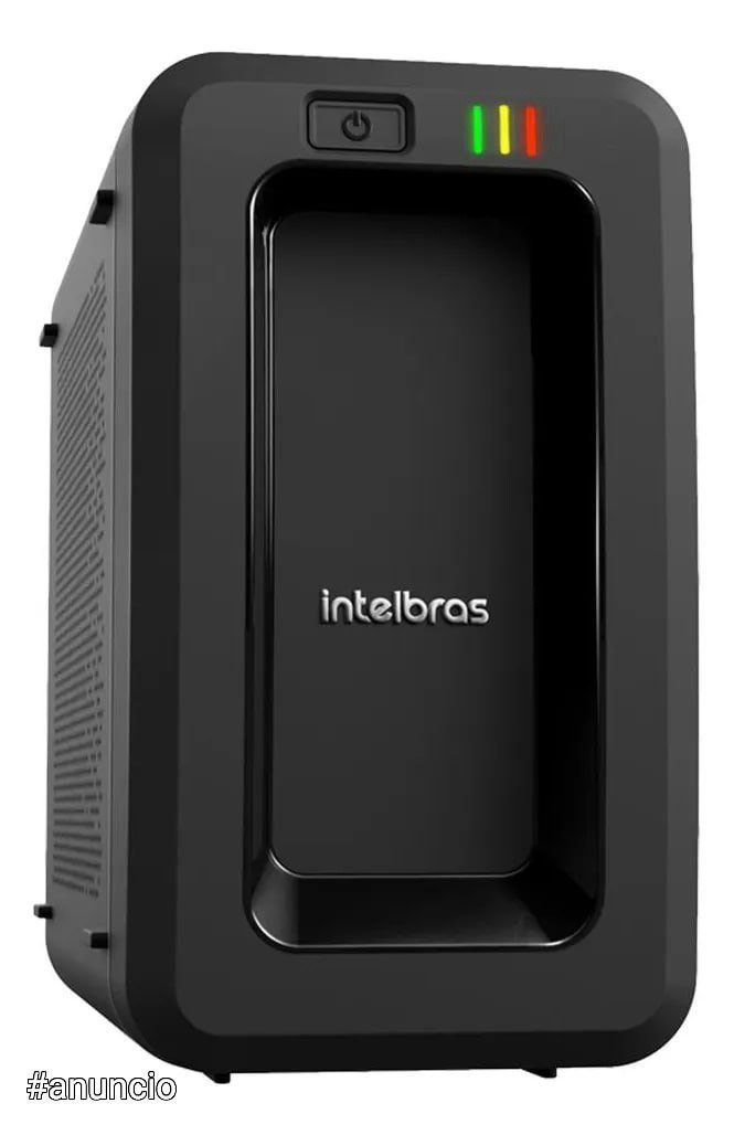 Nobreak Intelbras Attiv 600va 120v Monovolt Cor Preto 🛒