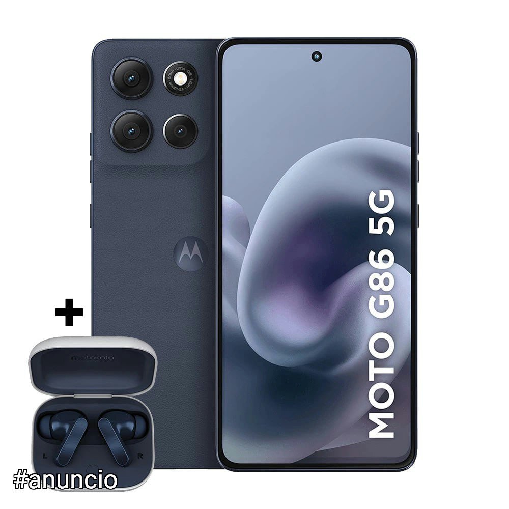 Smartphone Motorola Moto g86 5G + Moto Buds - 256GB, 8GB RAM + 16GB Ram Boost, 50MP Sony camera 🛒📱🎧